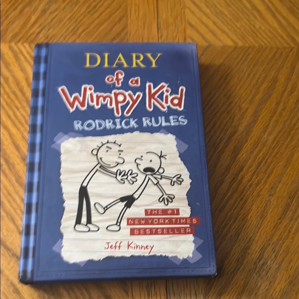 Diary of a Wimpy Kid: Rodrick Rules - Blue Cover